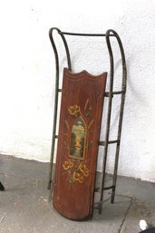 Painted Child's Sled