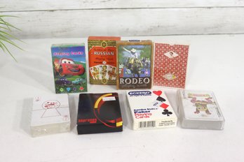 Mixed Lot Of Playing Cards  Novelty, Advertising & Themed Decks  Multiple Sets