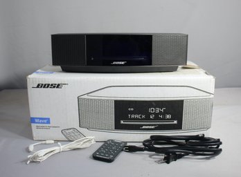 Bose Wave Music System IV With Remote, CD Player AM/FM Radio Espresso Black