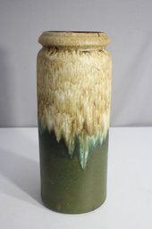 Mid-Century Modern West German Glazed Pottery Vase, 16.5' H