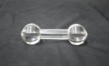 Vintage Crystal Knife Rest