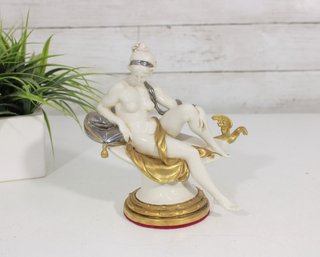 Giuseppe Capp Capodimonte Peace Porcelain Figurine  Worldwide Series  7'H Signed