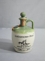 Vintage Tullamore Dew Irish Whisky Ceramic Bottle