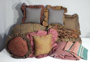 Decorative Pillow Collection With Matching Comforter Set