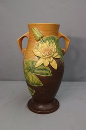 ROSEVILLE WATER LILY  FLOOR VASE