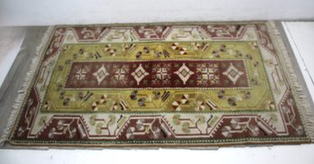 Hand Knotted Turkish Pure Wool Rug -81' X 48'