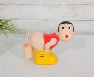 Vintage Novelty Shin Chan Style Pooping Figure Toy  Battery Operated? 6' (Untested)