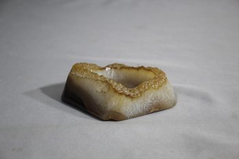 Vintage Marble Gemstone  Ashtray