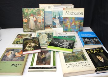 Group #44-Large Lot Of Art History & Impressionism Books  Degas, Monet, Spanish & French Masters