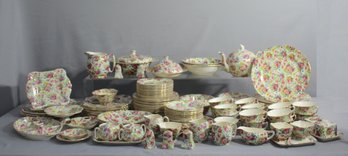 Approx. 80pc Vintage Summertime Pattern Royal Winton Grimwades Chinaware