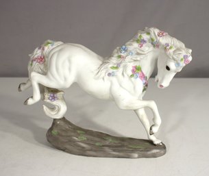 Princess Gallery 'Loves Delight' Porcelain Horse Figurine  7H X 9L