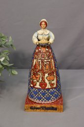 'give Thanks' Standing Figurine  Heartwood Creek By Jim Shore  #117658T