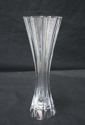 Elegant Crystal Vase, 12' Height