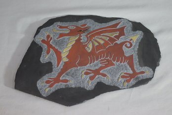 Caved Beach Slate Plaque