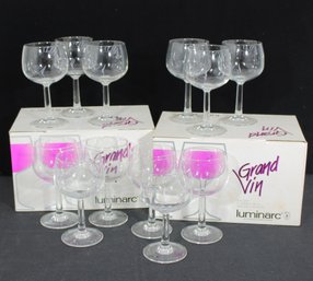 Luminarc Grand Vin Lira Wine Glass Set  12 Pieces  13 Oz Tasting Glasses  Original Boxes