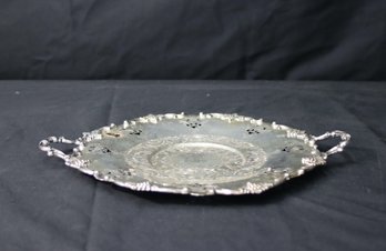 Sliver-plated Coronet  E.P Tray #1902