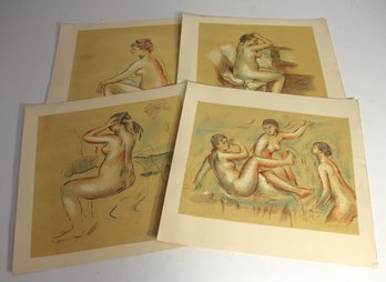 Collection Of Figurative Nude Art Prints By Signed Artists