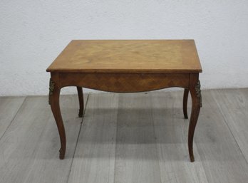 Vintage French Provincial Marquetry Coffee Table