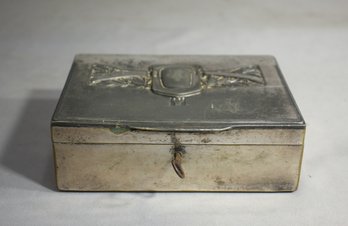Jewelry Box In Silver Metal