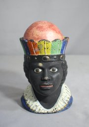 Unique  Tobacco Jar - Chipped