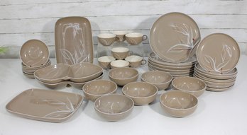 Vintage Winfield Desert Dawn Dinnerware Set  1940s Mid-Century Modern Southwestern Pottery (Large Lot)