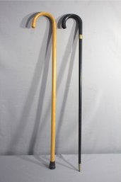 C - Group Lot Of Two Vintage Canes