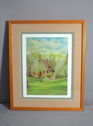 A Framed  John Burt Signed Print