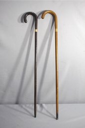 A - Group Lot Of Two Vintage Canes