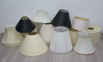 Assorted Lot Of Lamp Shades