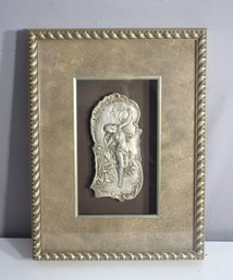 Framed Raised Relief Plaque  Classical Art Nouveau Style (23'x 17.5')