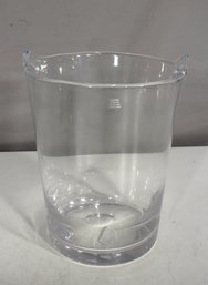 Krosno Handmade Glass Ice Bucket  10 Tall X 8 Round