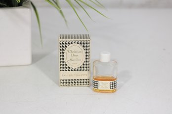 Vintage Miss Dior By Christian Dior For Women  1/4 Oz Mini  With Box