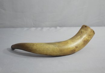 Vintage Powder Horn (missing Closures)