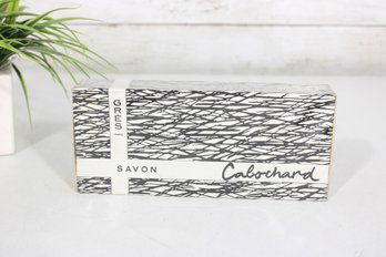 Vintage Cabochard By Gres Paris Savon Soap Set  3 Bars  NEW In Box Never Used