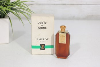 Vintage Crpe De Chine By F. Millot Parfum 1 Oz  1925 Classic  Mini Splash  Never Used  In Box