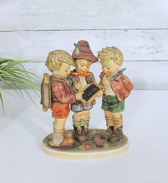 Vintage Hummel School Boys Figurine Goebel W Germany 7'TMK Mark