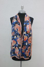 Marc Jacobs Blue & Orange Scarf