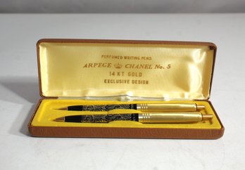 Arpege Chanel No. 5 - 14kt Gold Filigree Exclusive - Design In Case