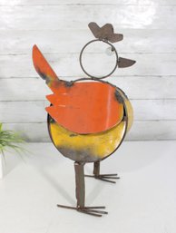 17.5'Reclaimed Metal Statue