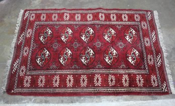 Handmade Wool Rug- ( 3'3' X 5')
