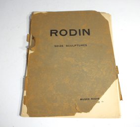 Rodin Seize Sculptures ( Photos By Chevojon) Paperback -9'x 12'