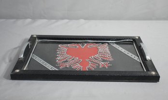 Vintage 1980s Santa Fe Style Tray