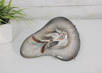 Signed Sascha Brastoff Ashtray 8.5' X 6'