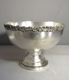 F.B Rogers Silver Co. Silver On Copper Punch Bowl #5614