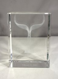Writers Guild Of America East - Richard B. Jablow Award Crystal Trophy - 2004