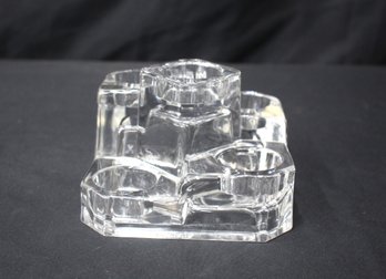 Partylite 5 Tier Crystal Votive Candle Holder -4'H X 6'w