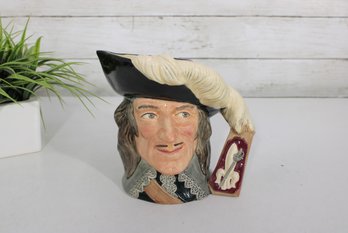 Royal Doulton DArtagnan D6691 Large Character Jug  Toby Mug  Made In England