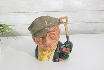 Royal Doulton 'The Gardener' Character Jug, Model D6630