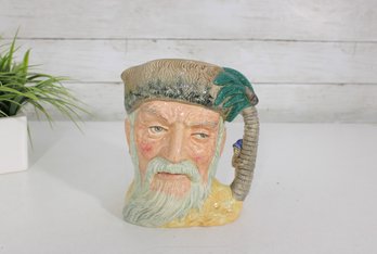 Royal Doulton Large 'Robinson Crusoe' Character Jug, Model Number D6532.