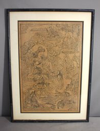 Framed Fifth Of Eight Forms Of Padmasambhava